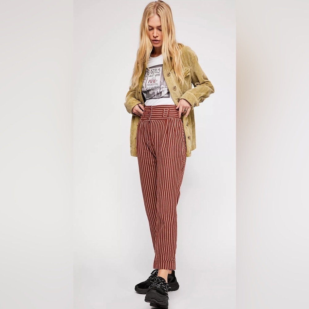 Free People Rumors Textured Harem Pants size 2 EUC